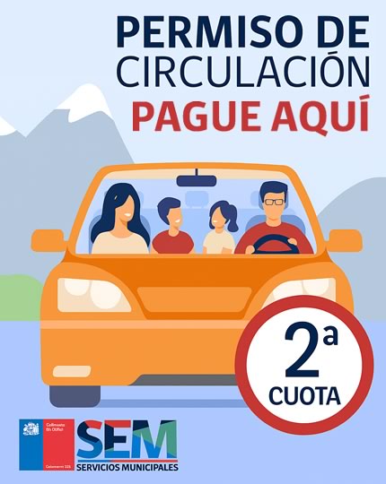 Permiso de Circulación 2025 - 2ª Cuota
