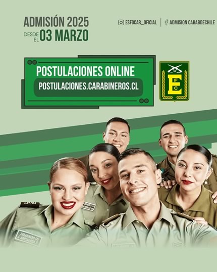 Postulación Carabineros
